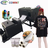 Cowint Printer Digital 12 inci A3 30cm, Printer Doul Xp600 A3 Dtf Film Printer untuk pencetakan kaus mesin Printer Dtf