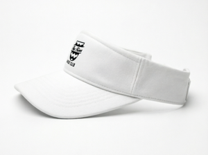 Gorra de Visera Curva Blanca y Negra, Personalizada con Logotipo Bordado, Gorra de Sol de Algodón de Alta Calidad, Ajustable, para Viajes, Deportes y Golf - Product Image 6