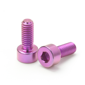 Sekrup Kepala Heksagonal Berlapis <span class=keywords><strong>Titanium</strong></span> Warna Pink, Baut Allen <span class=keywords><strong>Titanium</strong></span> - Product Image 5