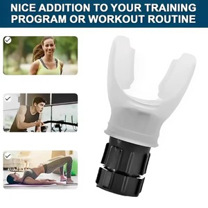 1Pcs Breathing Exercise for Lungs Portable Breath Fitness <b>Exerciser</b> Device Endurance Workout With Adjustable Resistances Sports - Product Image 5
