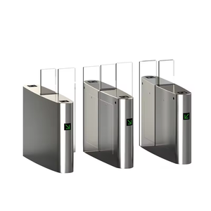 Pleine porte coulissante de tourniquet de barrière de sécurité avancée de taille avec des alarmes d'intrusion de Rfid - Product Image 6