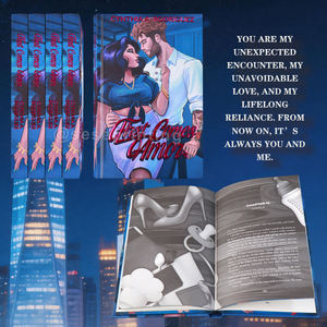 Custom Hardcover <b>Book</b> Printing Special Edition with Sprayed Edges High Quality Color Printed Romance Novel Case Bound Service - Product Image 4