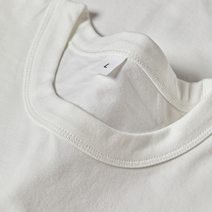 Chất Lượng Cao 100% Cotton Người Đàn Ông Của T-Shirt Bỏ Vai Quá Khổ Giản Dị Phù Hợp Lụa Màn Hình In Ấn-Trực Tiếp Vận Chuyển Nhà Sản Xuất - Product Image 2