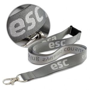 無料サンプル 高品質 ランヤード 格安 名入れロゴ入り ウェビングランヤード ジャカード織りランヤード カスタムロゴ入り - Product Image 1