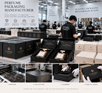 Ensemble d'emballage de parfum OEM, boîte personnalisée et plateau d'insertion pour les marques de parfums
