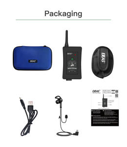 Auriculares Impermeables <span class=keywords><strong>EJEAS</strong></span> <span class=keywords><strong>FBIM</strong></span> para 4 Árbitros de Fútbol, Intercomunicador Bluetooth 5.1 - Product Image 6