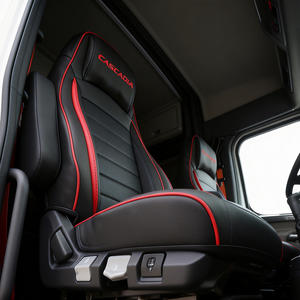 Funda de Asiento de Camión de Cuero PU de Alta Calidad y Diseño de Lujo GANE, Apta para Fundas de Asiento Cascadia Freightliner <span class=keywords><strong>Volvo</strong></span> VNL760/860/730 - Product Image 2