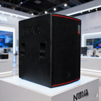 VAMAV Bocinas Profesional VSP15 Subwoofer de madera 15 pulgadas, 500W RMS, para eventos interior y exterior, sistema DJ