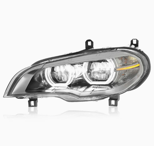 Faro a LED Angel Eye di Alta Qualità con DRL e Indicatore di Direzione per BMW <span class=keywords><strong>X5</strong></span> <span class=keywords><strong>E70</strong></span> Anni 2007-2013 - Product Image 3