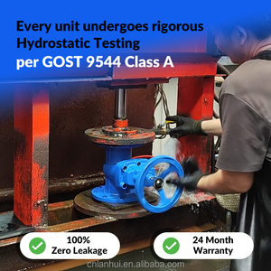 วาล์วประตูเหล็กดัดแบบยืดหยุ่นได้ AWWA C515 สำหรับป้องกันอัคคีภัย GGG50 แบบมีหน้าแปลน NRS OSY 250PSI FM UL รับประกัน <span class=keywords><strong>2</strong></span> ปี DN50-DN600 - Product Image 4