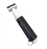 Brosse de nettoyage portable en plastique pour clubs de golf, type bouteille d'eau à pression, accessoire de golf détachable