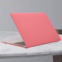 Protection mate pour ordinateur portable MacBook Air 13,3 / Pro 13,3 – Coque rigide légère à clipser pour le bureau et le télétravail