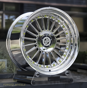 Rines Personalizados Forjados de 2 Piezas 5x108 5x120 5x112 5x139.7 de 7-24 Pulgadas para Autos de Pasajeros Bentley BMW E60 E39 Jesko <span class=keywords><strong>Gemera</strong></span> Lamborghini - Product Image 1