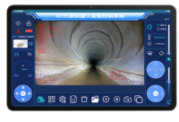 Robot de Inspección de Tuberías de Alcantarillado a Prueba de Agua IP68 con Cámara de Elevación Eléctrica y Pantalla LCD HD de 12 Pulgadas