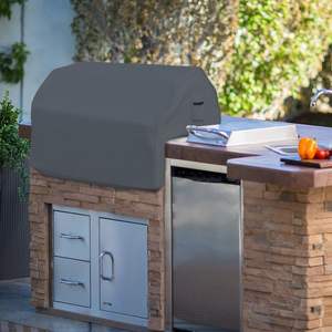 600D 맞춤형 방수 내구성 바베큐 맨홀 모든 내장 그릴 야외 바베큐 그릴 커버 - Product Image 2