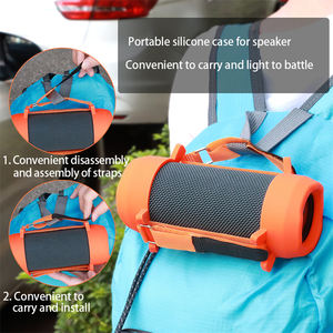 Funda de silicona para altavoz a <span class=keywords><strong>precio</strong></span> mayorista de fábrica para <span class=keywords><strong>JBL</strong></span> FLIP ESSENTIAL 2/TUNE FLEX 2/TUNE BUDS 2/TUNE Beam 2, funda para auriculares - Product Image 3