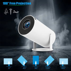 Portable LCD <strong>Projector</strong> HY300 <strong>LED</strong> <strong>Android</strong> 11 720P 150 Lumens ANSI <strong>Built</strong>-in Speaker Home Theater - Product Image 4