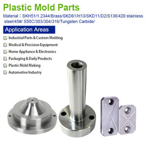 Втулка для литьевой формы SKD61 / S45C |   Втулка первичного вводного отверстия (втулка подачи) |   Втулки для отводов HASCO Standard для литья пластмасс - Product Image 2