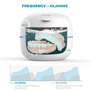 Ultrasonic Cleaner 210ML 45kHz For Dentures Mouth Guard Jewelry Lens Household Use - Product Image 2