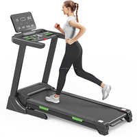 Taşınabilir Ev Tipi Koşu Bandı Spor Salonu Fitness Ekipmanı Manuel Katlanabilir Koşu Bandı BT Uygulamalı