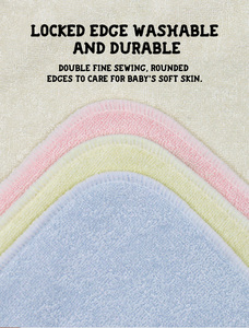 Ananbaby <span class=keywords><strong>Lingette</strong></span> en tissu <span class=keywords><strong>lavable</strong></span> de haute qualité pour nouveau-né Lingettes réutilisables en éponge de <span class=keywords><strong>bambou</strong></span> douce pour bébé - Product Image 6