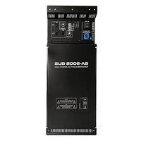 SUB 8006-AS Módulo Amplificador de Potencia para Subwoofer Activo Profesional Clase D 2500W con Gestión Inteligente de Pistas de Audio DSP SRM