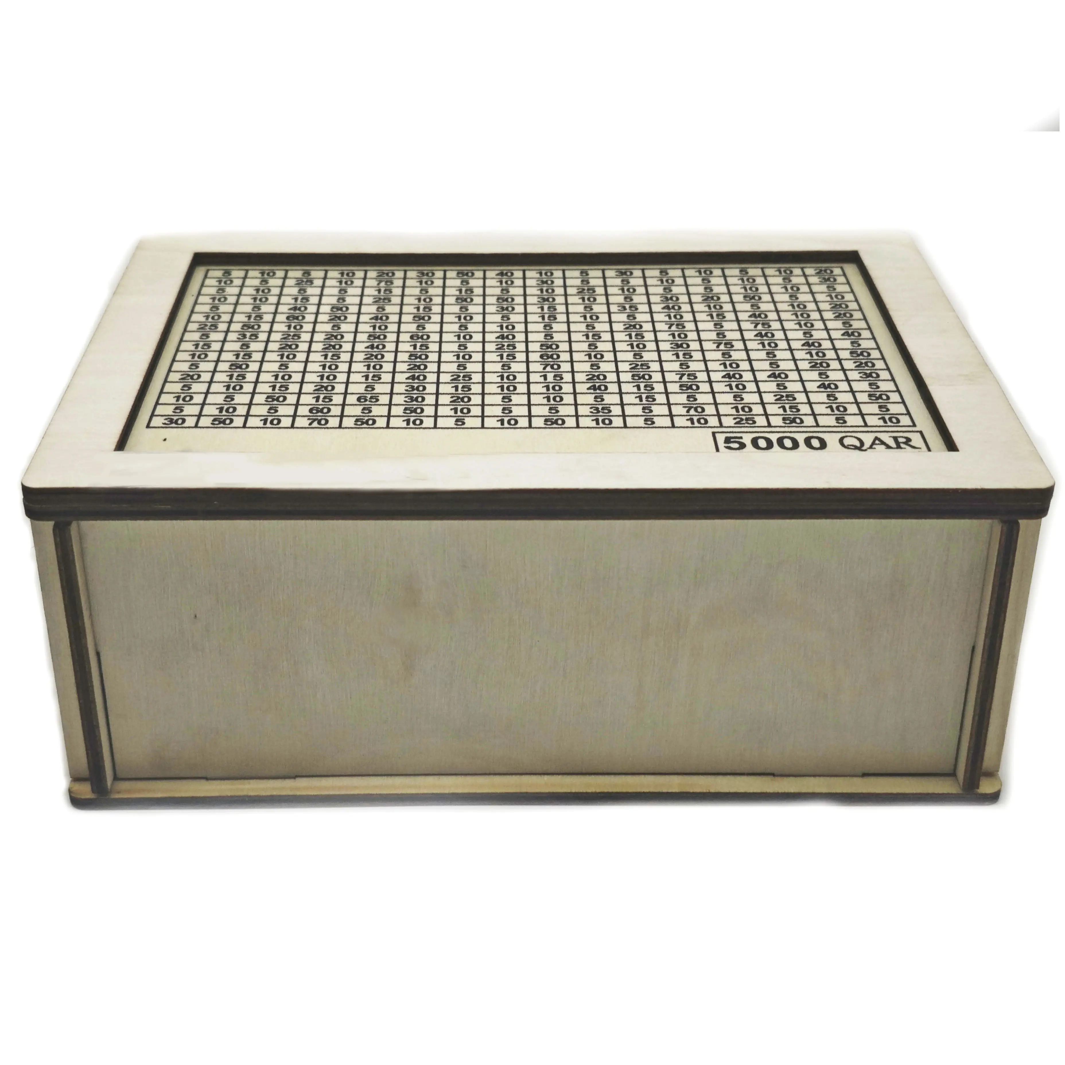 تصميم جديد صندوق توفير الأموال الخشبي صندوق عملات يدوي خشبي بنك عملات الخنزير الخشبي