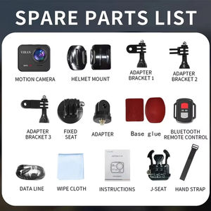 Vente directe d'usine, caméra d'action sportive extrême Viran V8 5K, étanche, grand angle, pour l'extérieur - Product Image 6