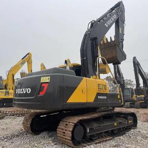 รถขุดมือสอง VOLVO EC210/290/480 รถขุดไฮดรอลิกแบบตีนตะขาบ รถขุดขนาดใหญ่ พร้อมส่วนประกอบเครื่องยนต์หลักสำหรับงานก่อสร้าง - Product Image 3