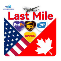 Ever Ocean Estimate Cost Transporteur à porte du dernier kilomètre de la Chine Agent Ddp Courrier aérien express Expédition rapide vers les États-Unis, le Canada