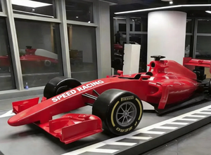 Escultura Personalizada de Coche de Carreras TOPDON F1 - Modelo con Marca <span class=keywords><strong>Vodafone</strong></span> y Pirelli para Exhibiciones y Colecciones de Deportes de Motor - Product Image 3