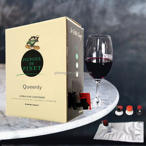 Bolsas de embalaje de bebidas personalizadas profesionales Caja de papel de aluminio <span class=keywords><strong>para</strong></span> <span class=keywords><strong>vino</strong></span> tinto en bolsa Bolsa de papel de aluminio <span class=keywords><strong>para</strong></span> válvula de mariposa - Product Image 2