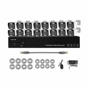 Precio de fábrica 4MP 5MP 8MP CCTV Sistema de cámara de seguridad POE NVR Kits Cámara DE SEGURIDAD IP con 4CH 8CH 16CH - Product Image 2