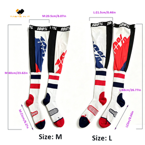 Nouvelles <span class=keywords><strong>Chaussettes</strong></span> de Compression Hautes pour Motocyclistes, Protection des Genoux Enduro, <span class=keywords><strong>Chaussettes</strong></span> de Course Sportives pour <span class=keywords><strong>Motocross</strong></span> - Product Image 3