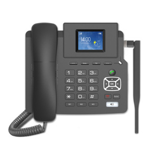 Téléphone IP professionnel VoLTE SIP VoIP 4G <span class=keywords><strong>avec</strong></span> WiFi 2.4G, écran HD et prise en charge de la carte SIM - Product Image 2