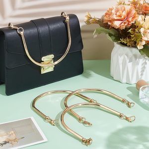 Asas doradas para bolsos de metal de X pulgadas, correas cortas para carteras, asas de aleación para bolsos, correas en forma de U para bolsos, correas para carteras - Product Image 4