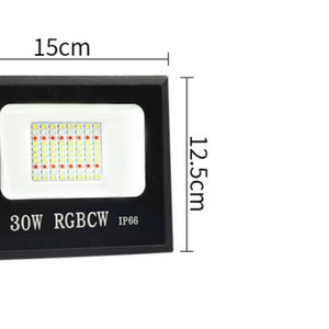 Lampes LED intelligentes d'extérieur pour la maison, contrôlées par l'application Tuya, Wi-Fi, étanches, alimentées par énergie solaire, pour le jardin, projecteur - Product Image 4