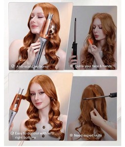 <span class=keywords><strong>Meilleur</strong></span> Vendeur 2026 : <span class=keywords><strong>Appareil</strong></span> de Coiffure Portable en Céramique, Boucleur Automatique avec Affichage de Température - Product Image 5