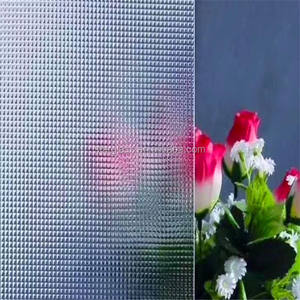 Modello piatto all'ingrosso della fabbrica della cina di vetro colorato struttura solida figura di vetro - Product Image 4