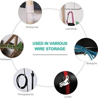 Attaches zippées autobloquantes en plastique multicolore au meilleur prix de haute qualité Attaches de câble en nylon PA66