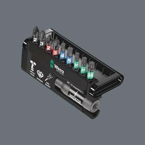 Wera-ชุดบิต impaktor 05073980001 (10ชิ้น) (บรรจุภัณฑ์แบบบริการตนเอง)-4013288158574แทรกสำหรับขันสกรู - Product Image 2