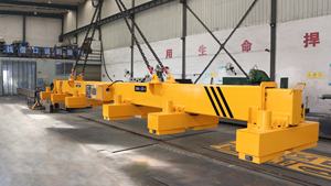 Industrielles Heben schwerer Stahlplatten verwendet Teleskop kran permanenter Hub elektro magnet - Product Image 3