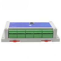 Amplificateur de signal de cellule de pesée 16 canaux RS485 Ethernet Transmetteur de mesure de force de pesée