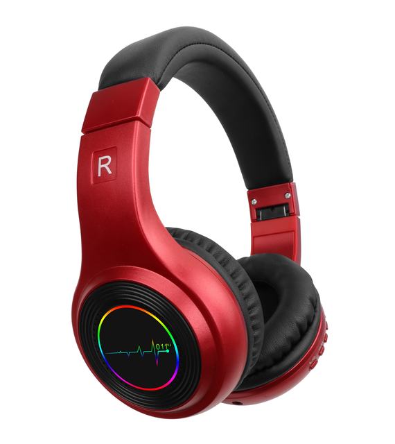 High Sound Quality Tws Earphones Stereo Headset Foldable Dual Modes Over Ear Bluetooth Headphones With TF Card Slot for Cycling