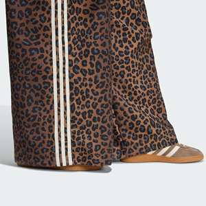 Pantalones de chándal de mujer de corte holgado, largos, con estampado de leopardo, de pierna ancha, de felpa suave, tipo <span class=keywords><strong>jogger</strong></span> - Product Image 4
