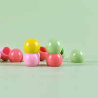 Bouchon à vis lisse en PP 18mm 20mm 24mm 28mm Boule en plastique de haute qualité Bouteille de parfum Bouchon à vis pour bouteille en PET