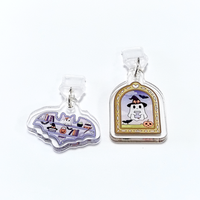 Prix d'usine, conception personnalisée mignonne et compacte, impression double face, bouchon anti-poussière USB Type-C en acrylique
