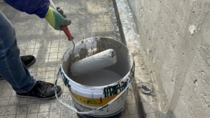 JS Polymer <b>Cement</b> <b>Waterproof</b> Coating <b>for</b> Roof Swimming Pool Bathroom Underground Construction with 5-Year Warranty - Product Image 1