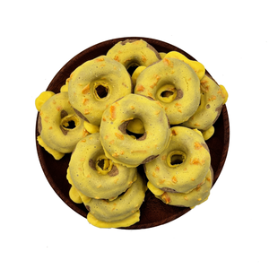 Friandises <span class=keywords><strong>pour</strong></span> <span class=keywords><strong>chiens</strong></span> OEM en forme de donut multicolores arc-en-ciel, mignonnes, <span class=keywords><strong>pour</strong></span> fêtes d'anniversaire, accessoires photo, récompense quotidienne <span class=keywords><strong>pour</strong></span> petits chiots - Product Image 3