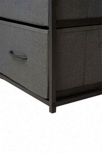Commode autoportante moderne en tissu pour salon, durable, avec panneaux en MDF et acier inoxydable, en pin, disponible en plusieurs couleurs - Fournisseur en gros - Product Image 2